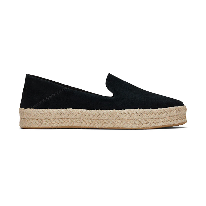 Ladies Genuine Suede Carolina Espadrilles