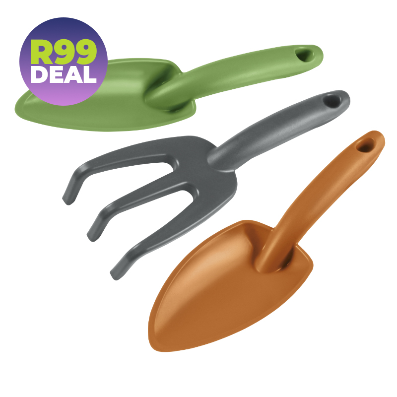 3-Piece Garden Tool Set