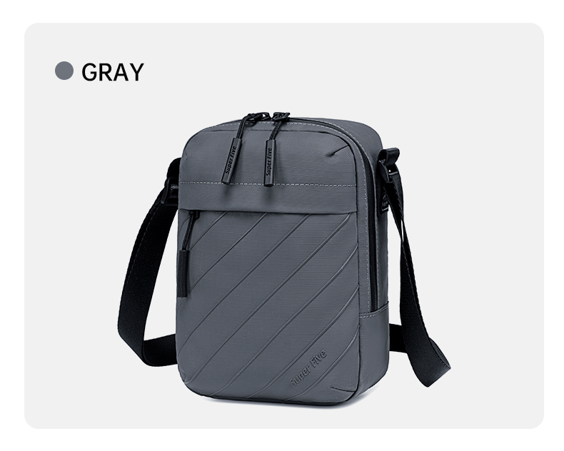 Orbit Crossbody Bag - Grey