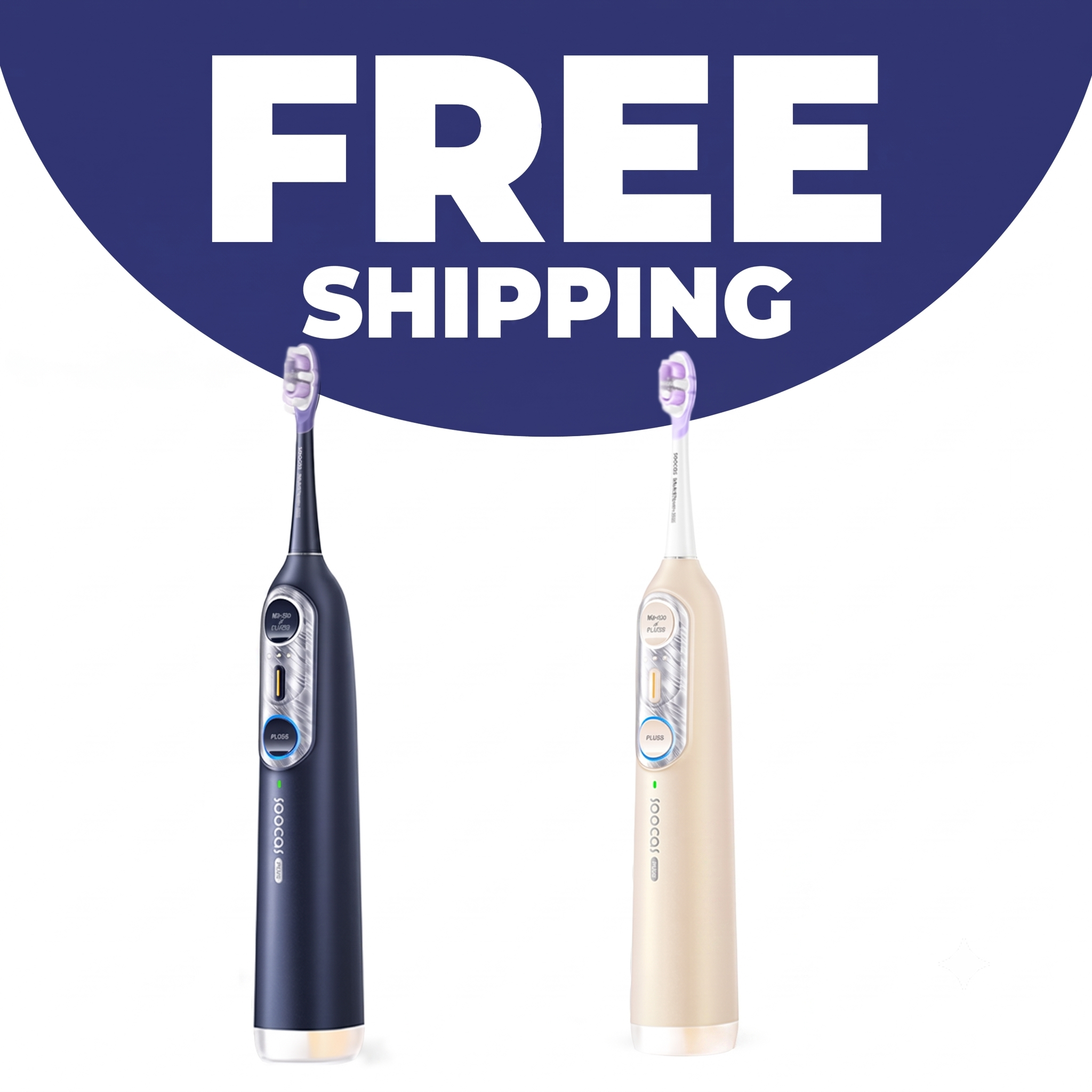 3-in-1 NEOS II Ultra Rechargeable Sonic Electric Toothbrush