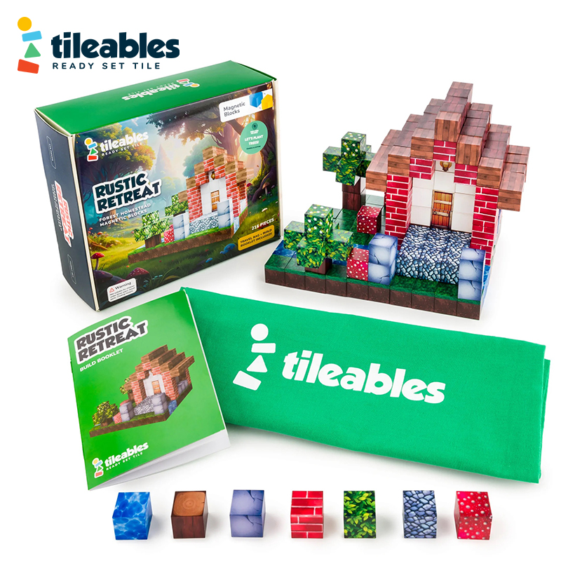 216-Piece Magnetic Block Adventure Sets