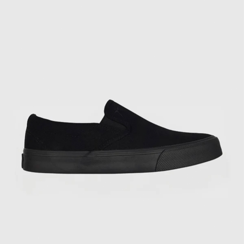 Men's Black Zara Slip-On Sneakers