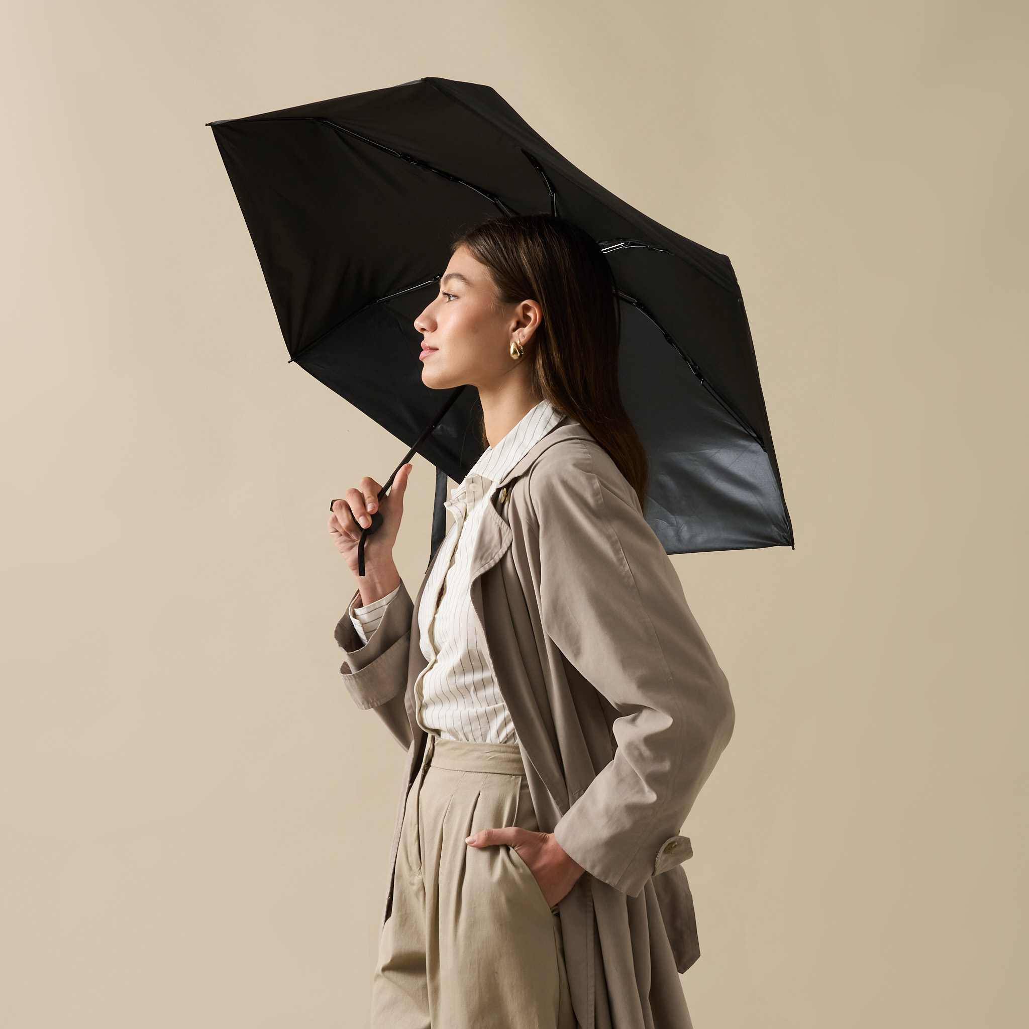 63% off on Foldable Travel Umbrella with Carry Case | OneDayOnly