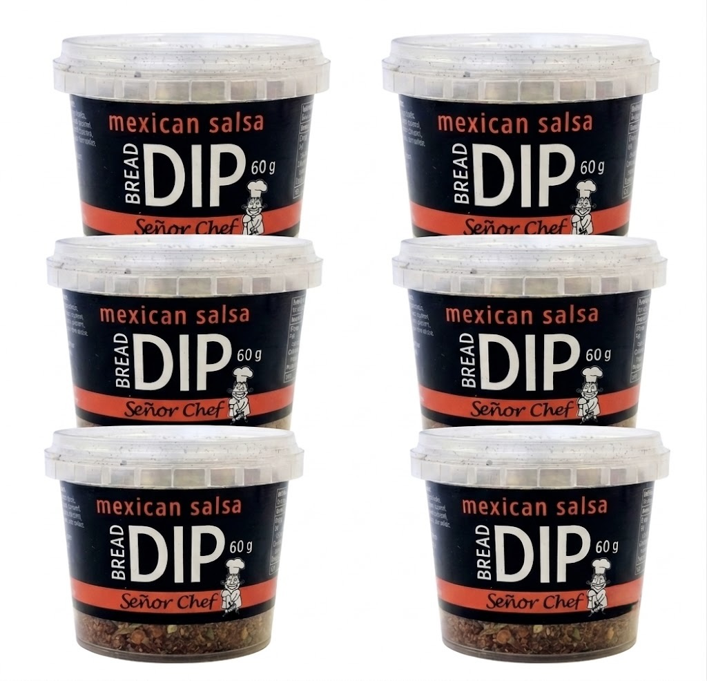 6x 40g or 60g Bread Dips