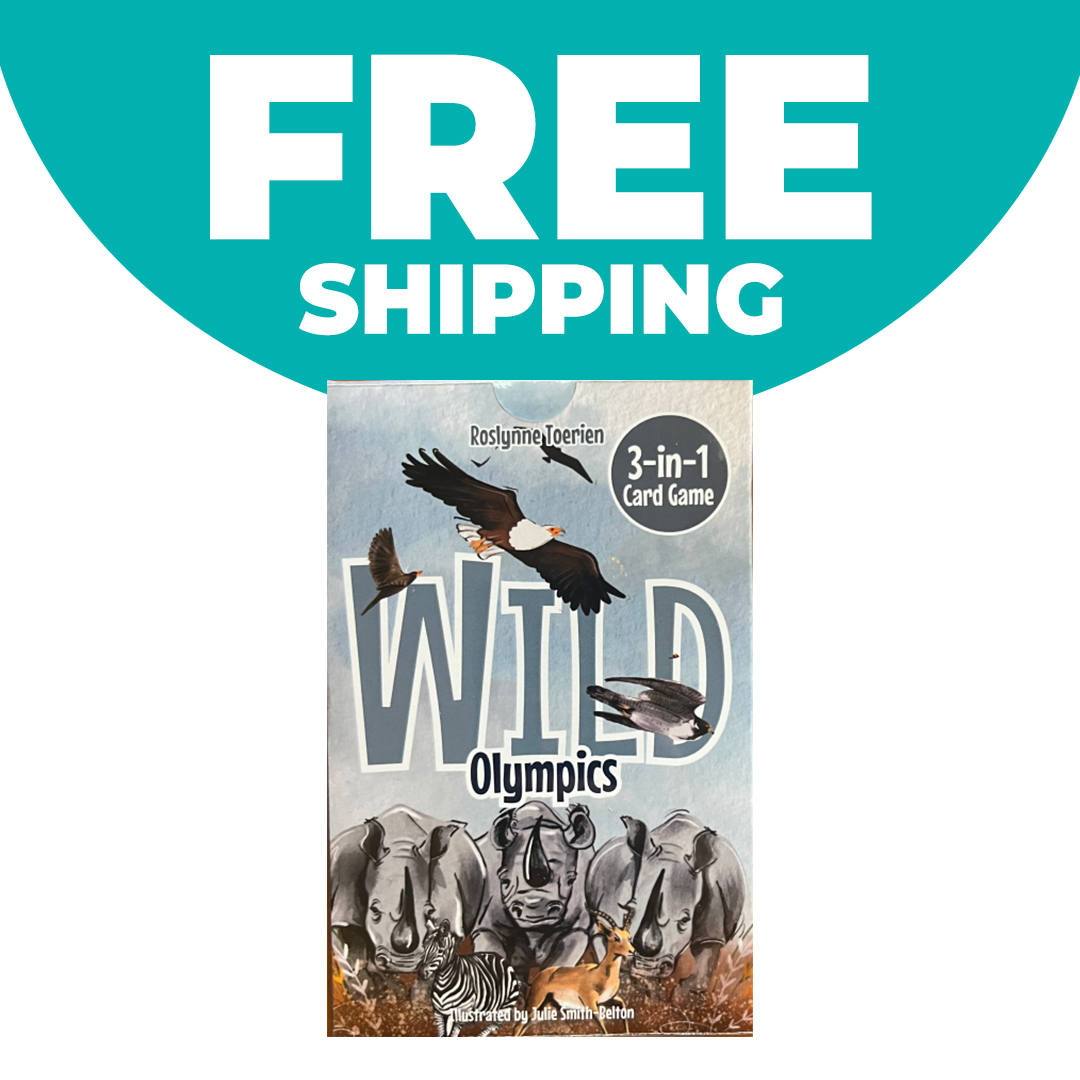 Wild Animal Olympics 3-in-1 Card Game