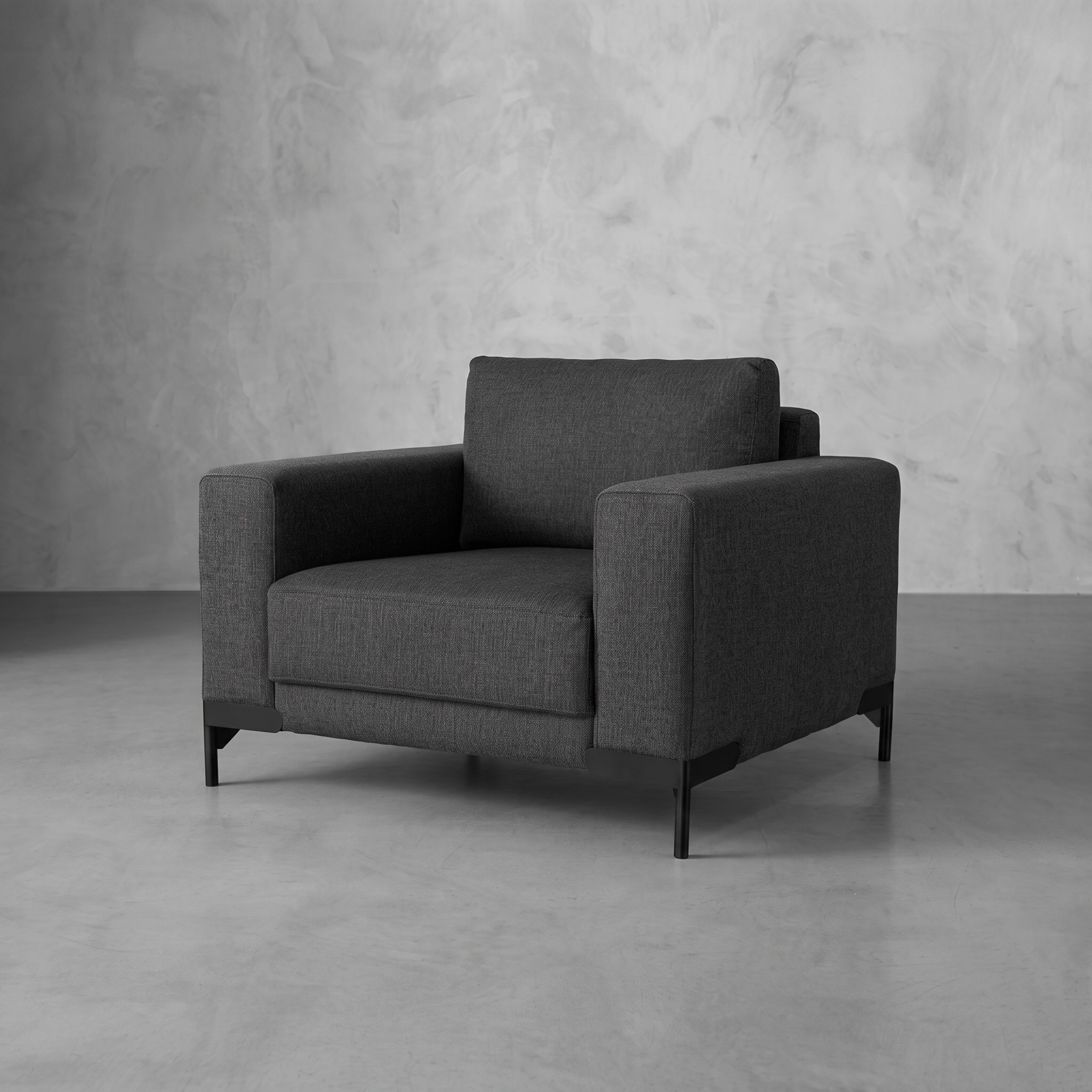 Contemporary Polyester Armchair