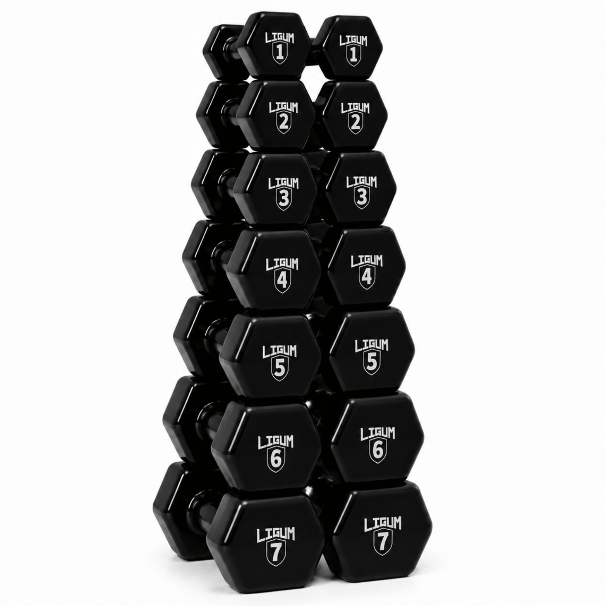 1kg - 7kg Pairs