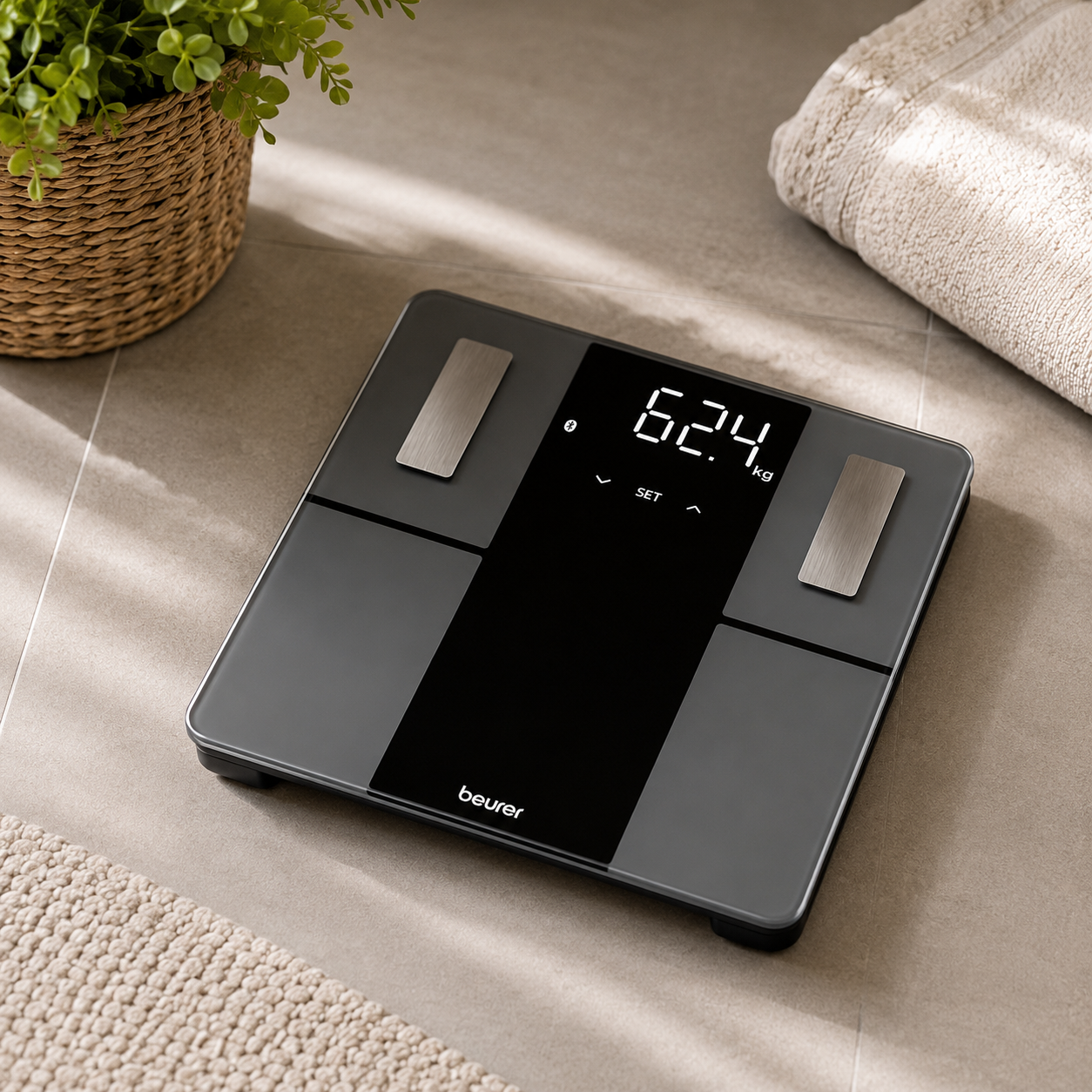 Diagnostic Digital Bathroom Scale (Model: BF 500)