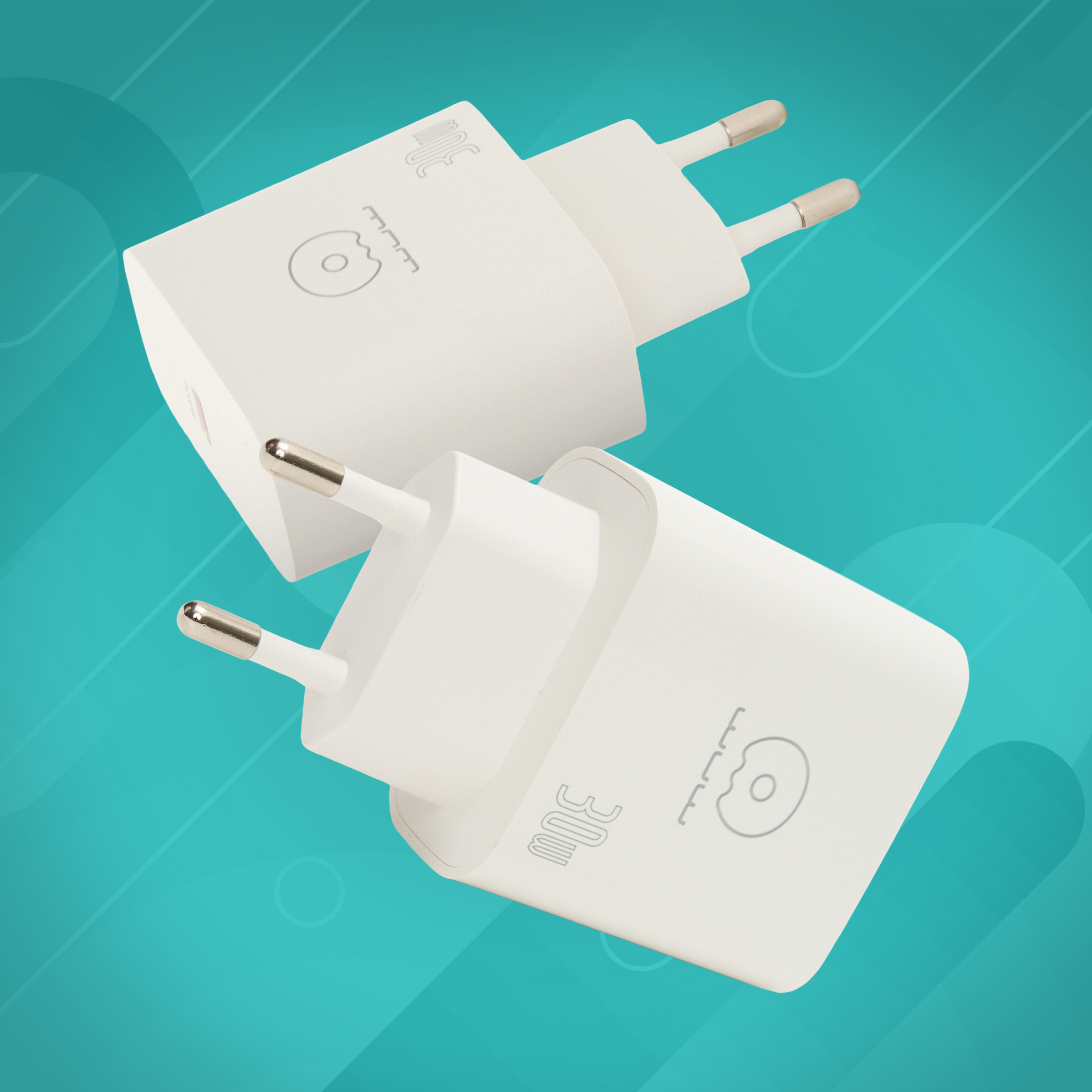 2x 30W USB-C Fast Chargers