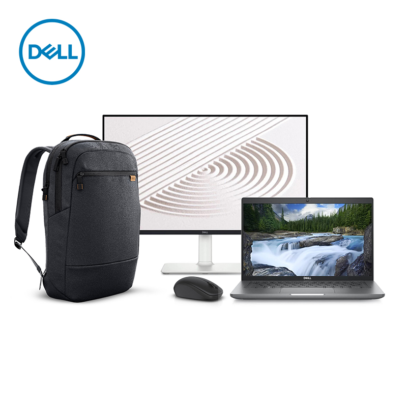 14" Latitude 5440 i7 32GB RAM 512GB SSD Laptop, 24" FHD Monitor with Mouse and Bag