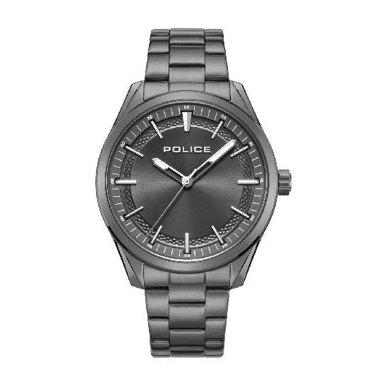 Men's Grille Ion-Plated Stainless Steel Watch
