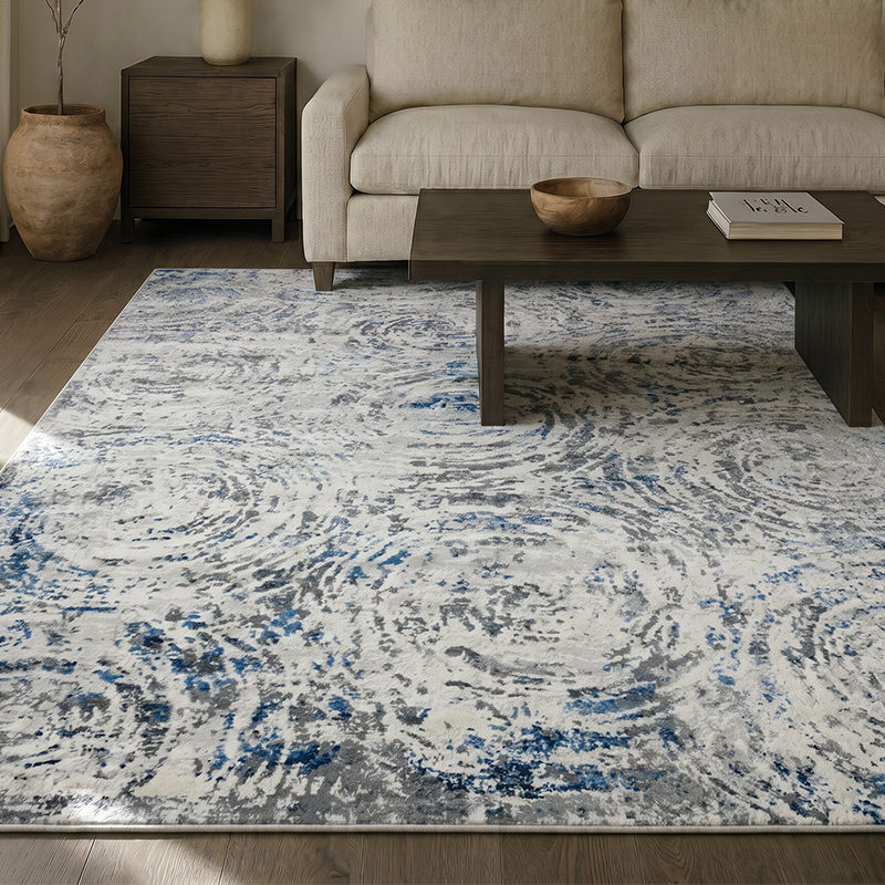 Sienna Faded Swirl Rug