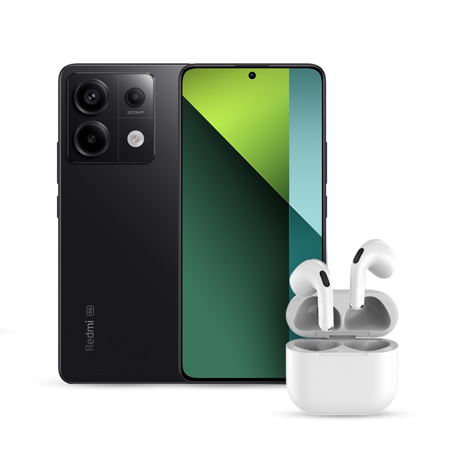 6.67-Inch 1.5K Redmi Note 13 Pro 12GB RAM 512GB SSD Smartphone with Earbuds