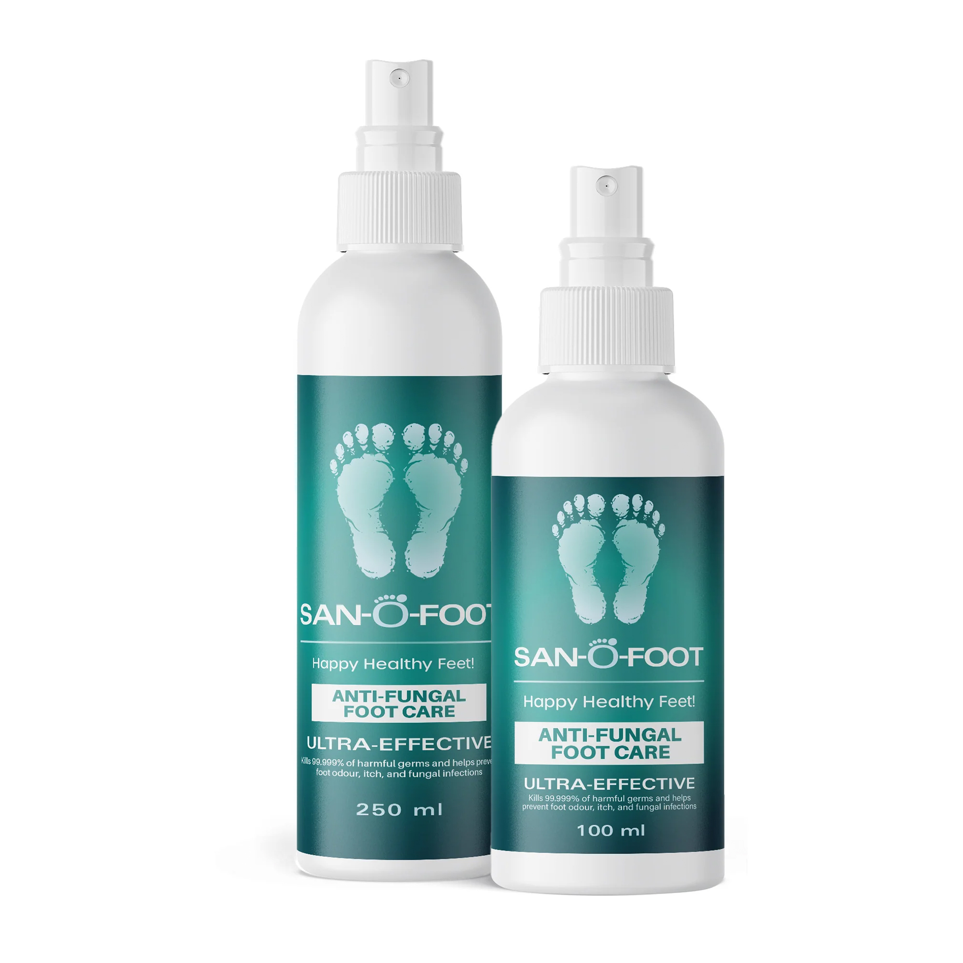 3x San-O-Foot Anti-Fungal Foot Care Sprays
