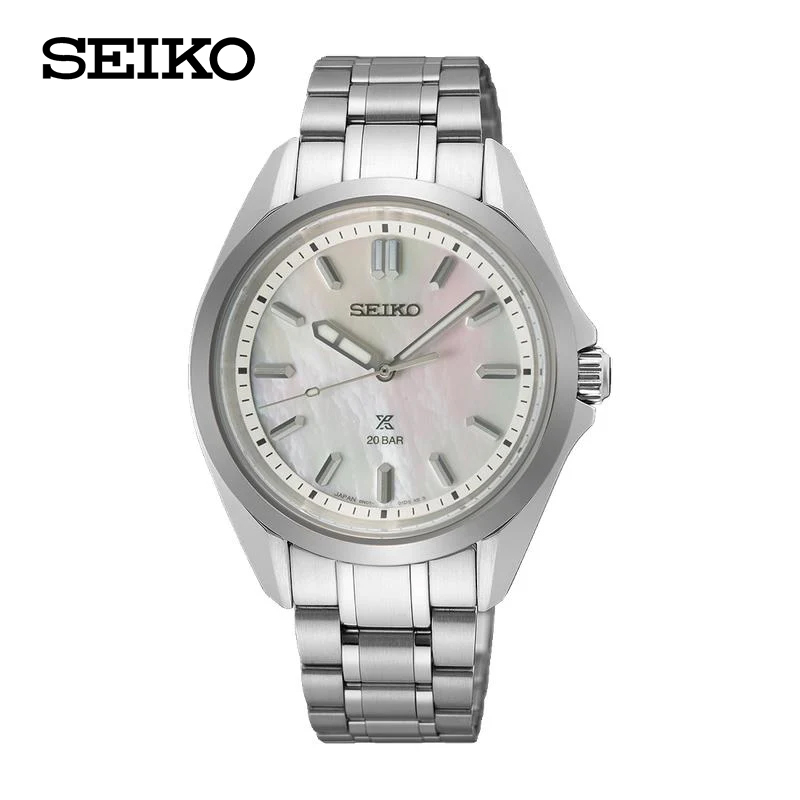 Ladies Prospex Sea Mother of Pearl Dial Stainless Steel Watch