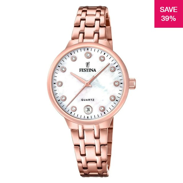 Alignment Dial 39% off on Festina Ladies Mademoiselle Watch | OneDayOnly