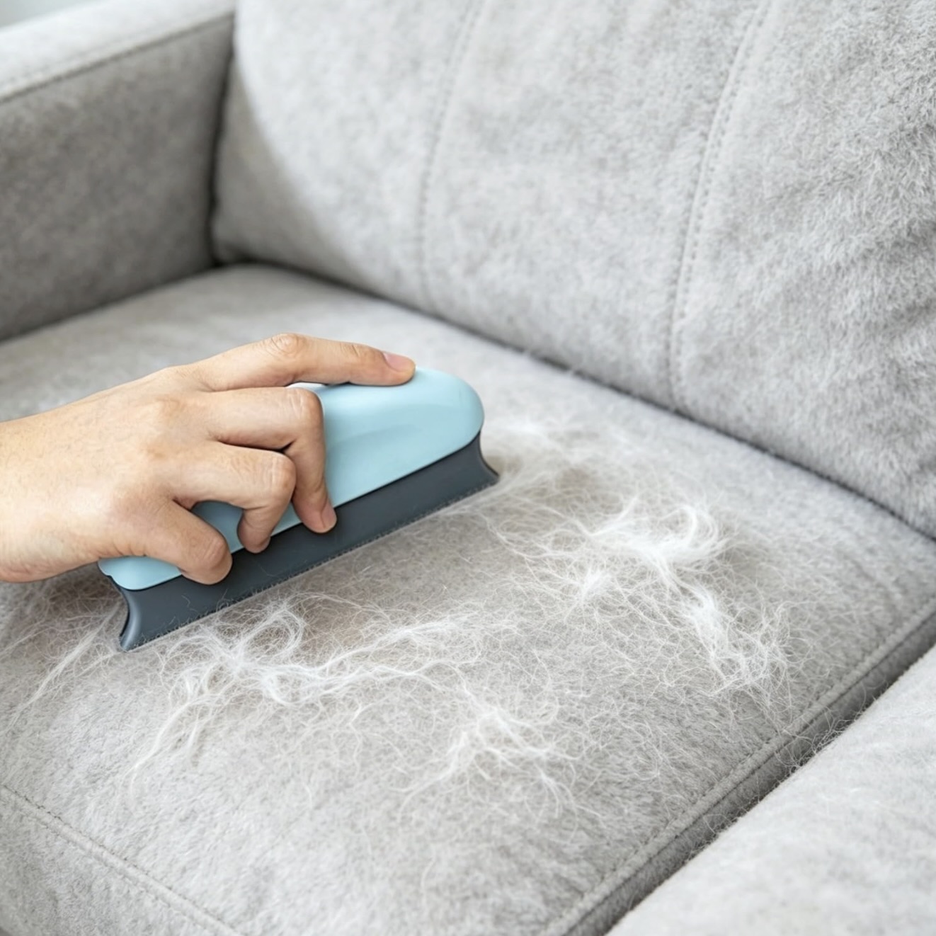 Scratch-Resistant Pet Hair Removal Brush