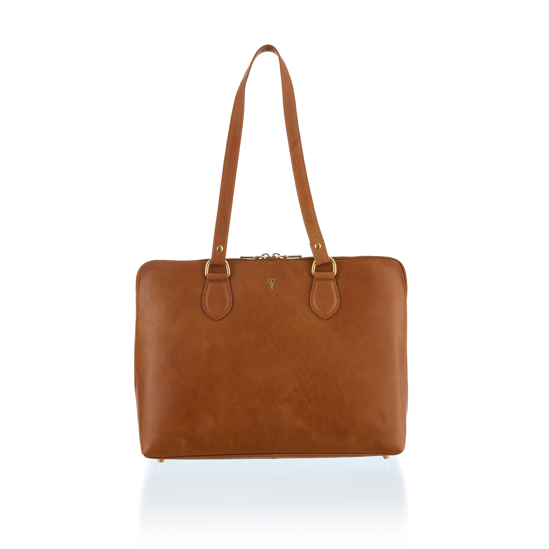 15 Inch Ladies Leather Laptop Business Bag
