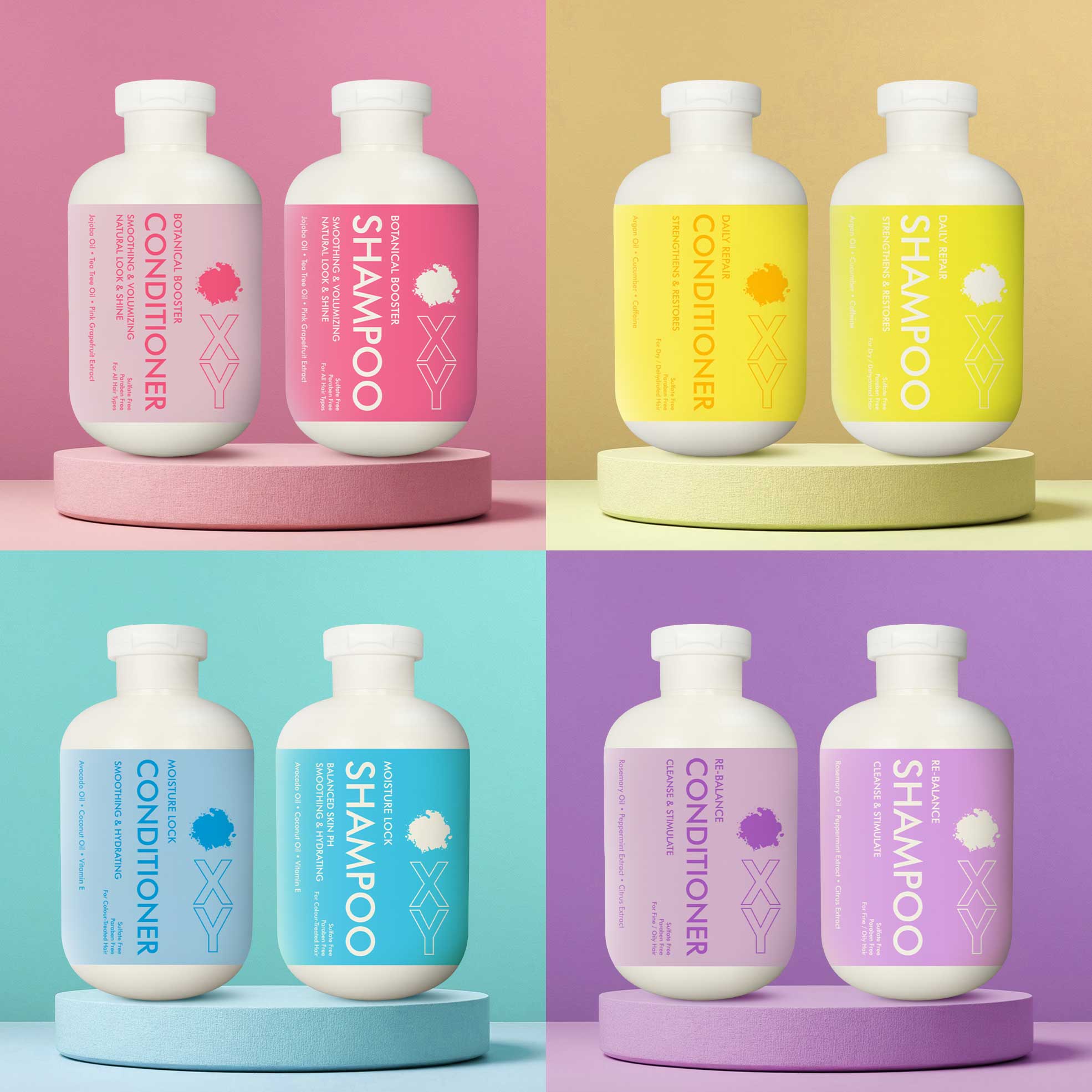 500ml Shampoo and Conditioner Set