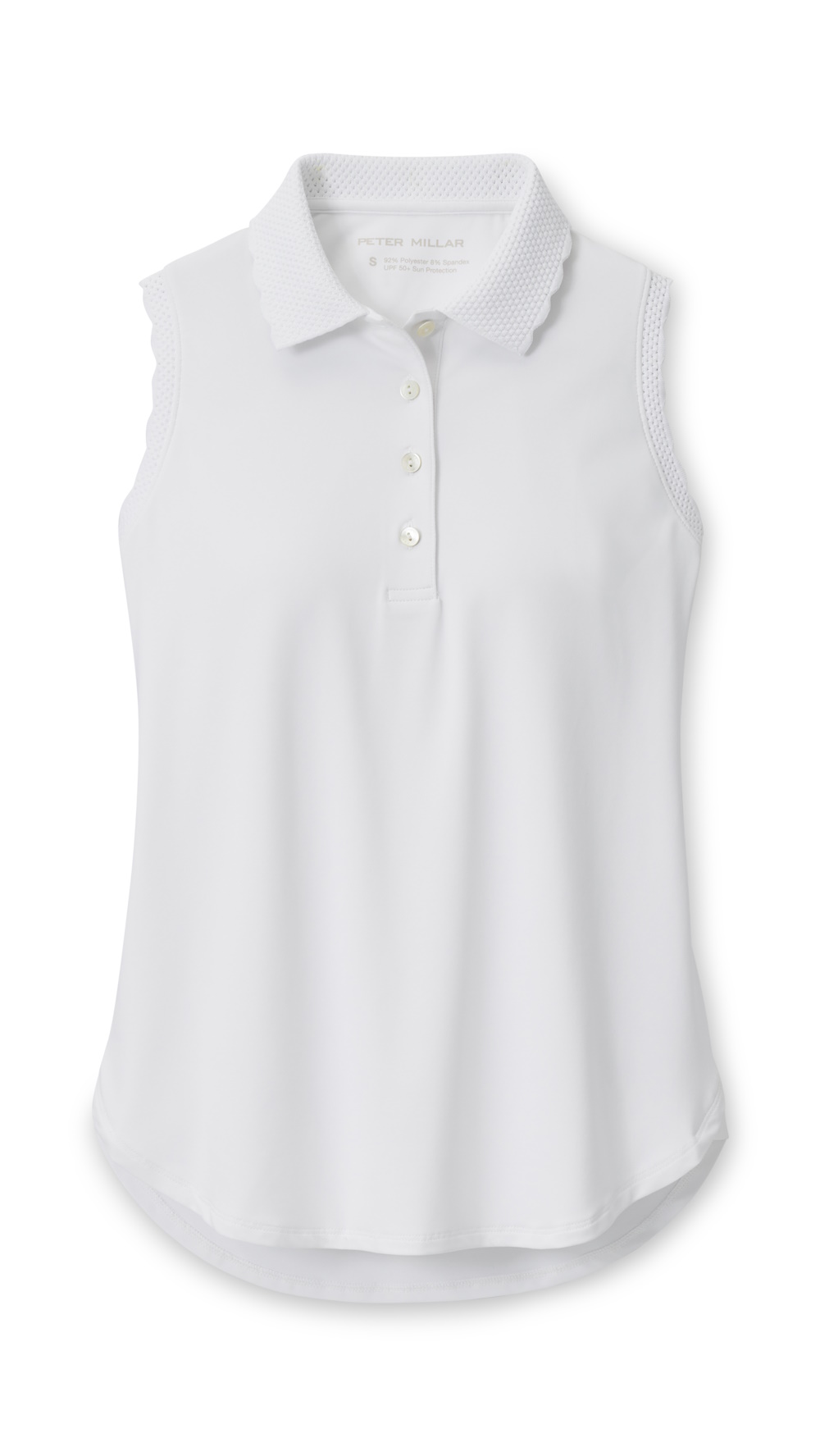Ladies Sleeveless Tech Golf Polo