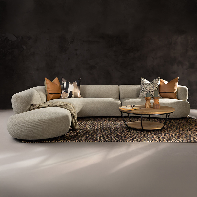 Contemporary L-Shaped Couch