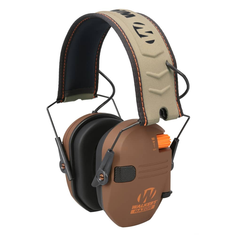 Razor Slim Electronic Muffs Limited Edition Brown