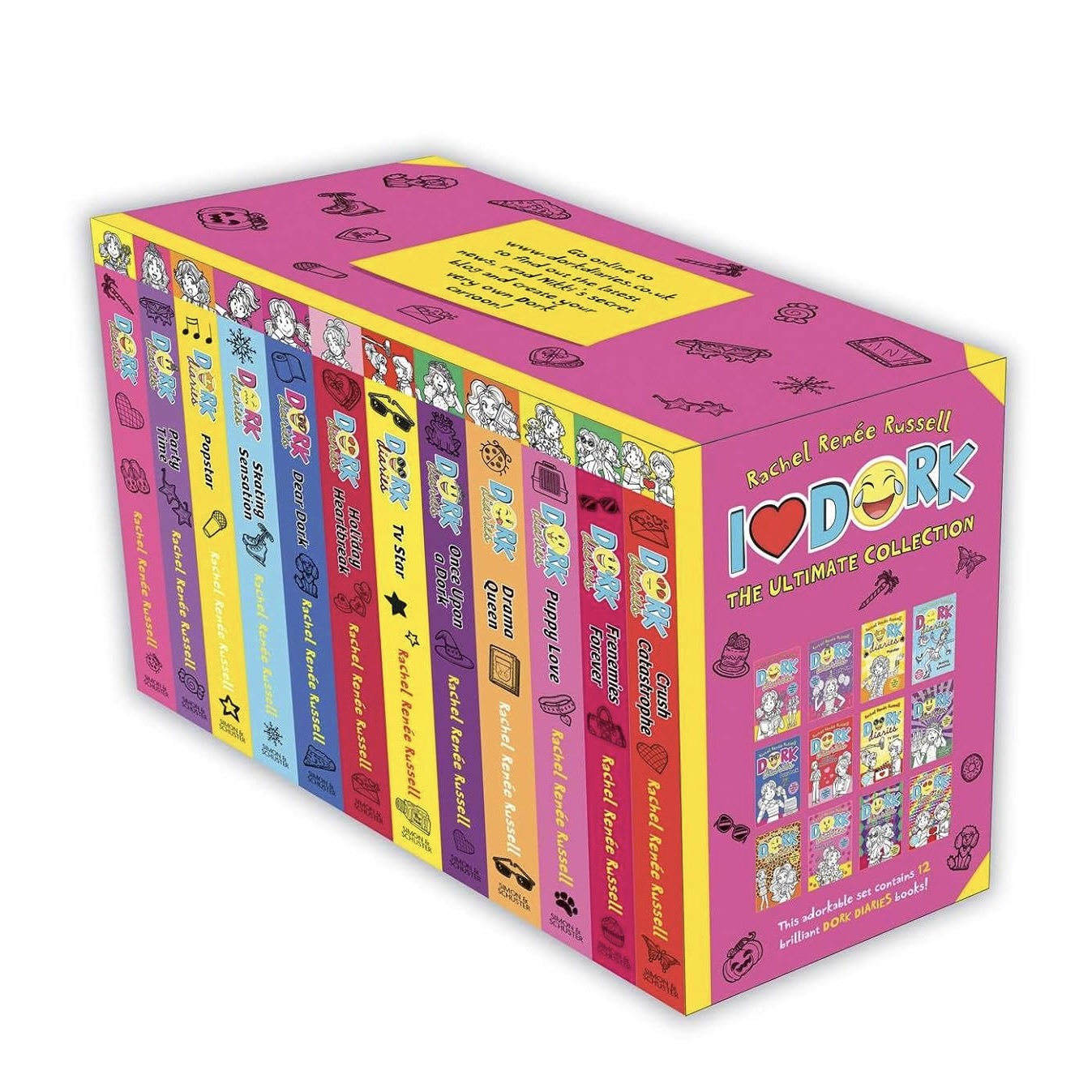 Dork Diaries: The Ultimate Collection Box Set (12 Books)