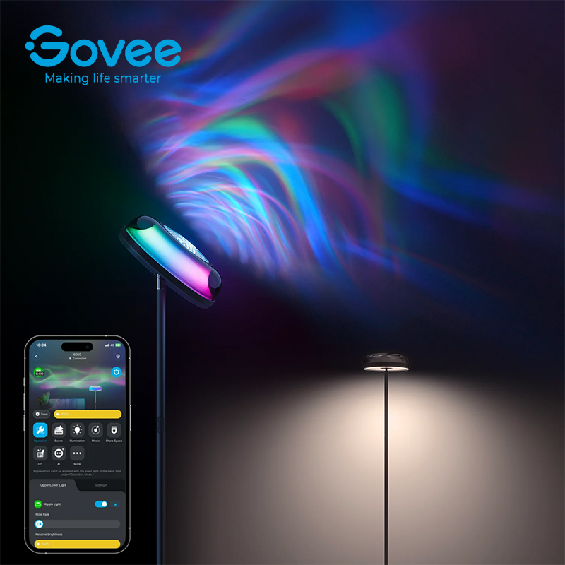 Smart RGBIC Uplighter Floor Lamp