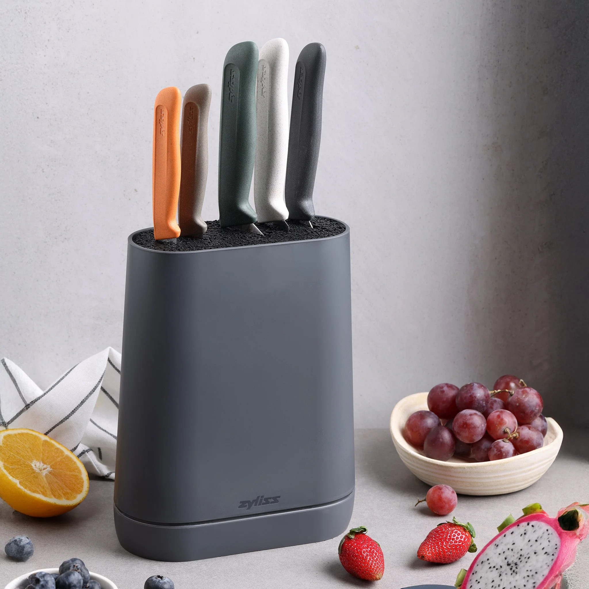 6-Piece Universal Knife Block Set