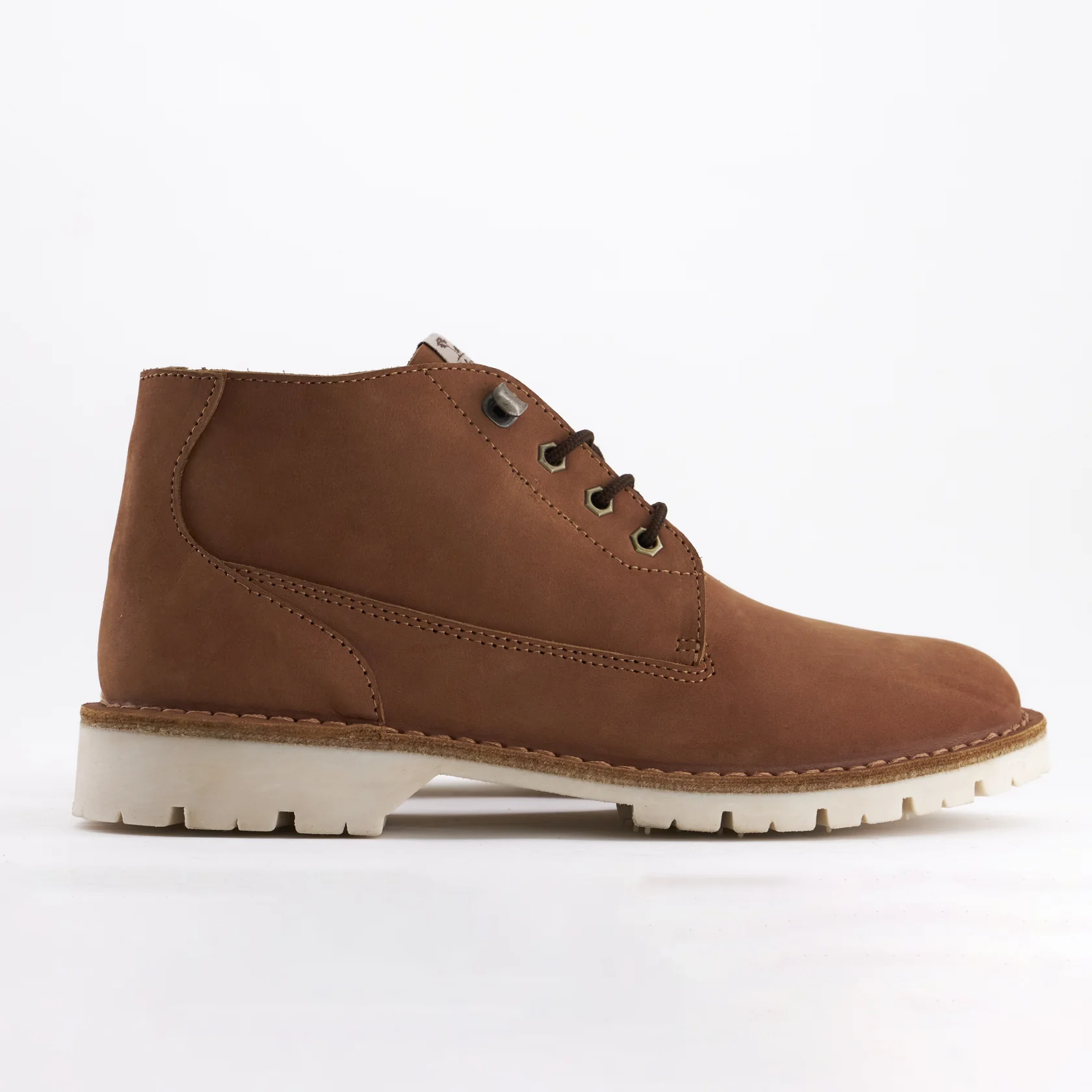 Men's Genuine Leather Orange Boot