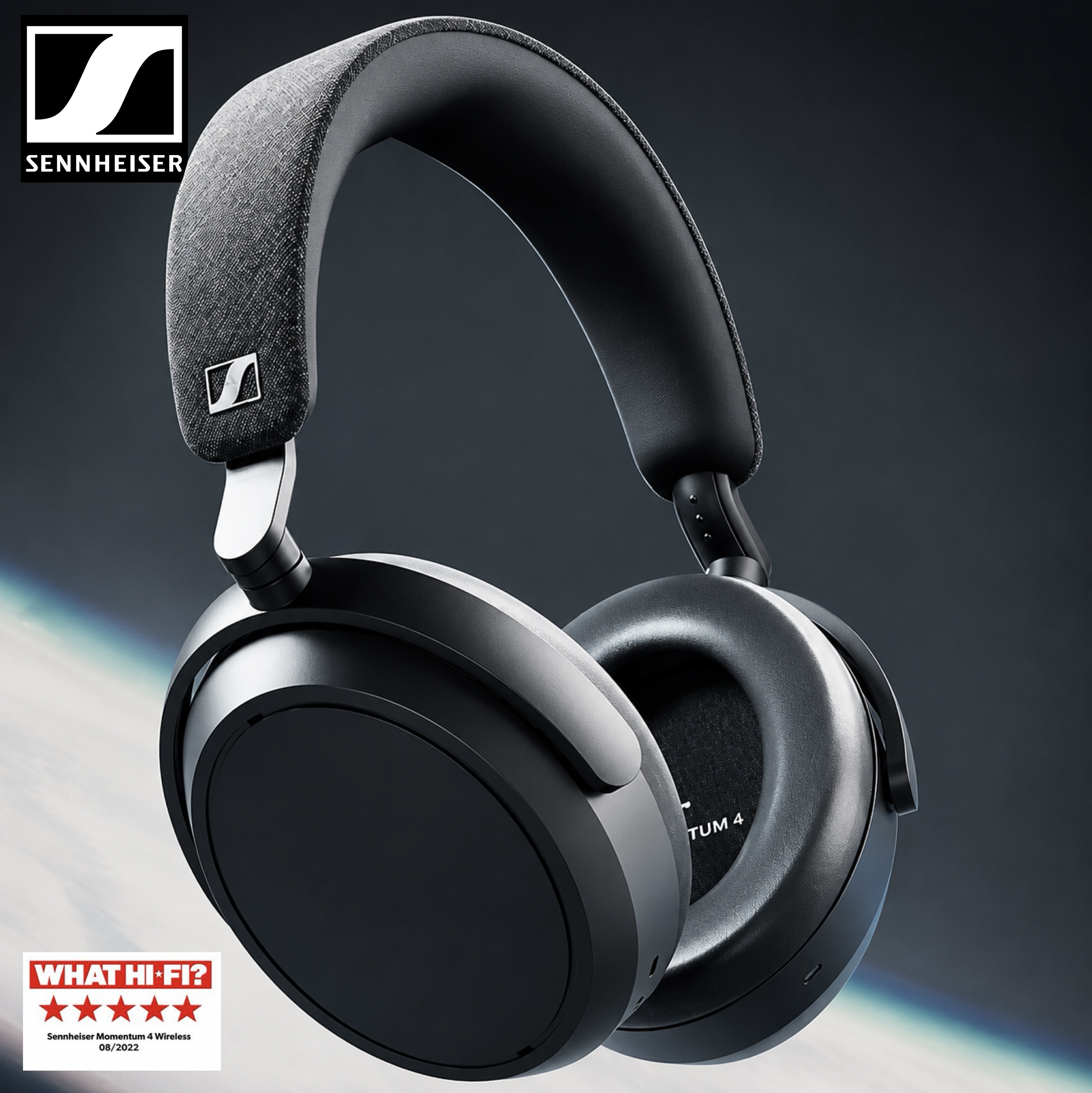 Momentum M4 Active Noise Cancelling Over-Ear Bluetooth Headphones