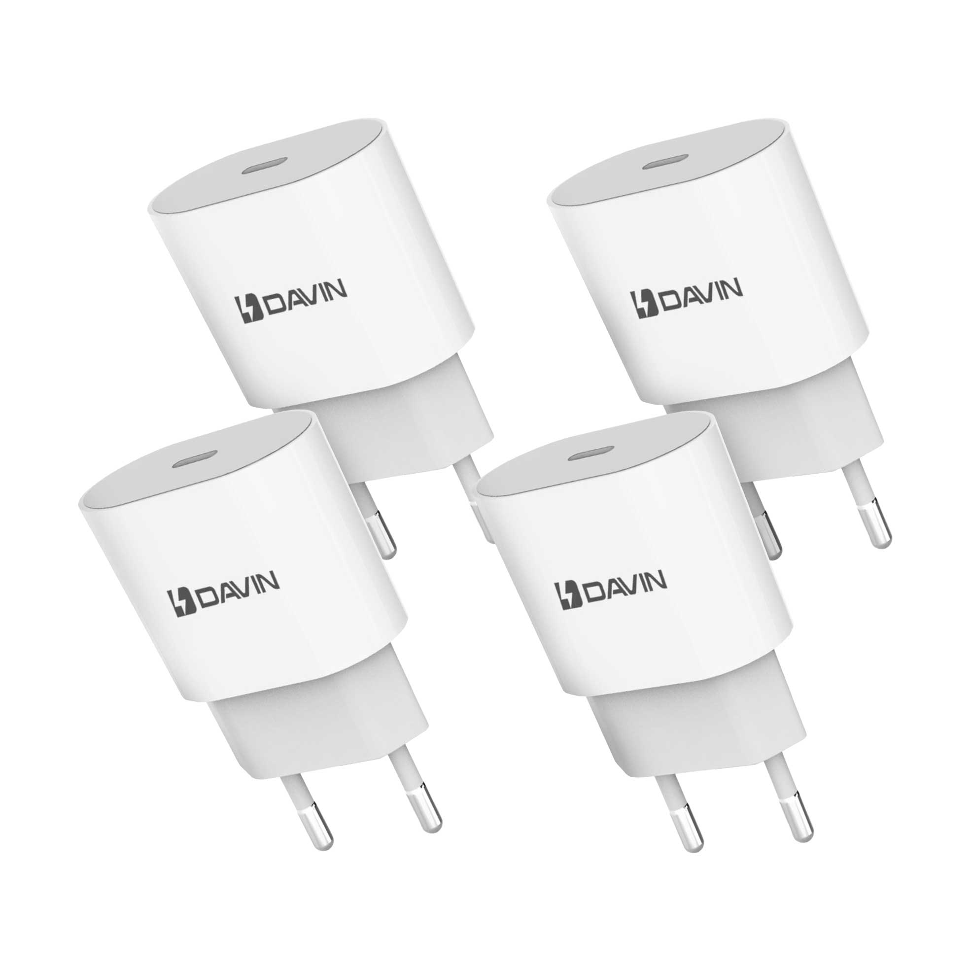 4x 20W PD Charging Blocks