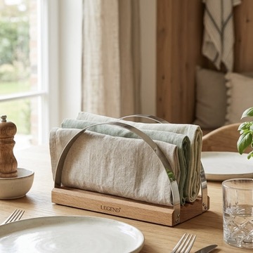 Beechwood Napkin Holder