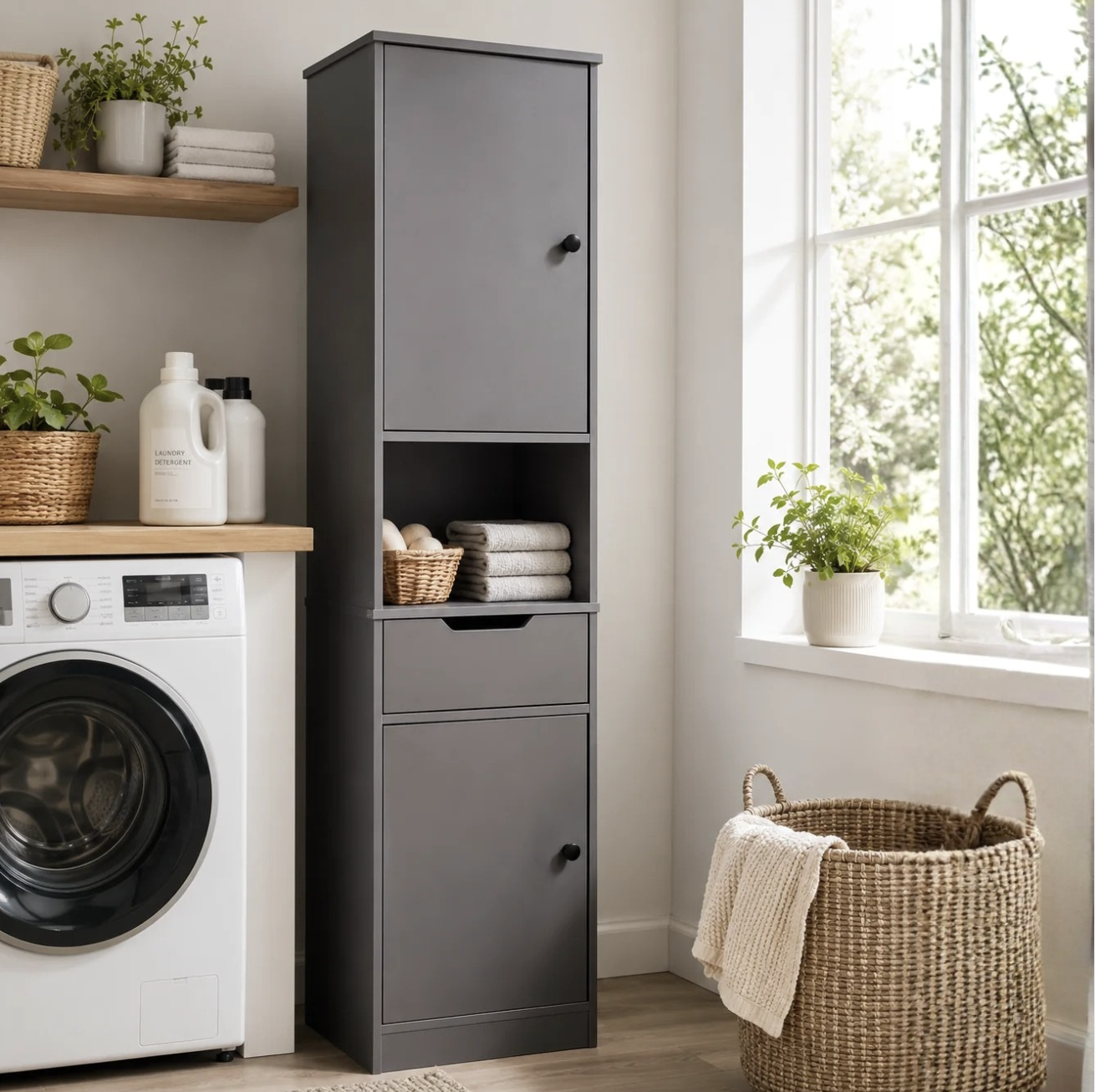 Ember Slim Multifunctional Storage Cabinet