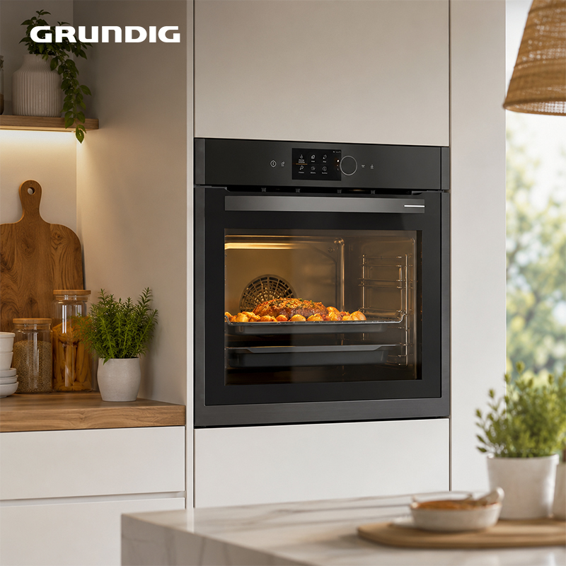 60cm SmartAero Pro Built-In Oven (Model: GEBM19600DXHI)