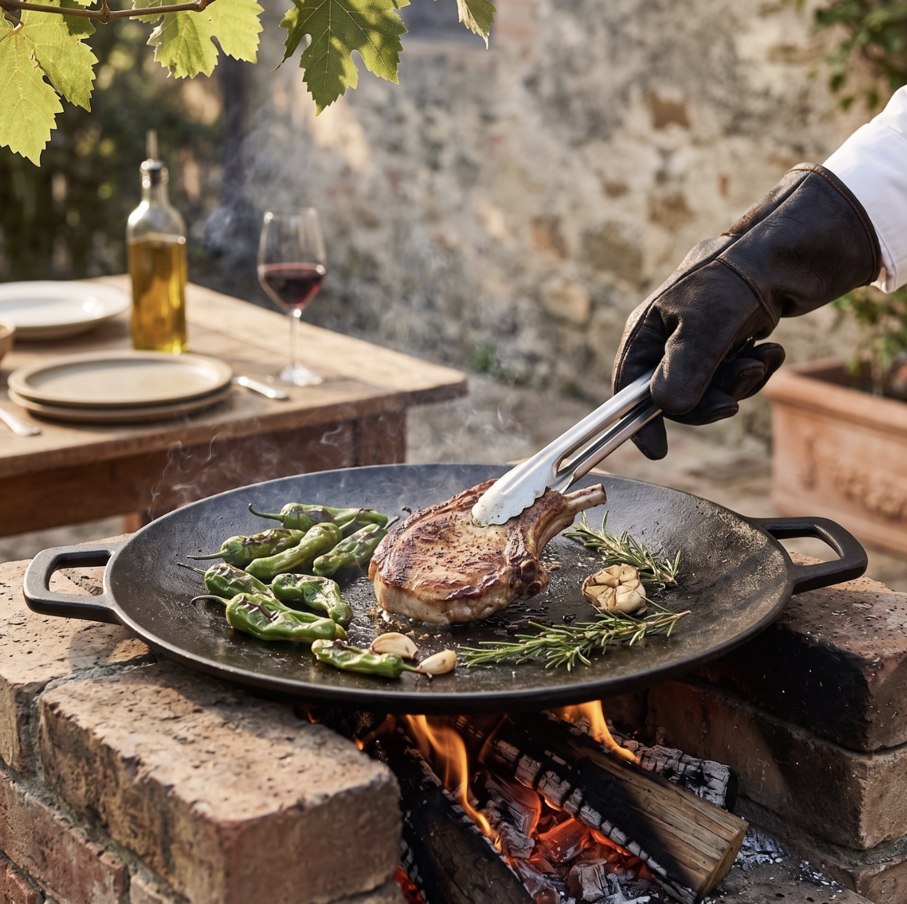 30cm Cast-Iron Chef Cooking Plate