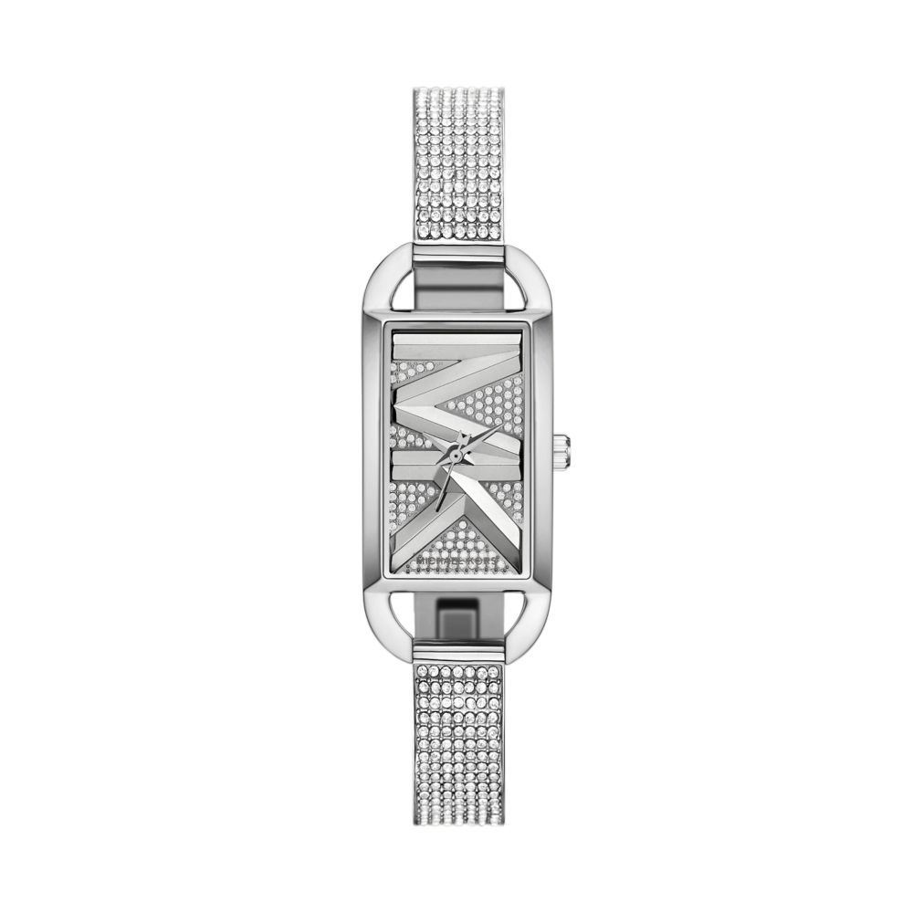 Ladies Empire Three-Hand Silver Stainless Steel Watch