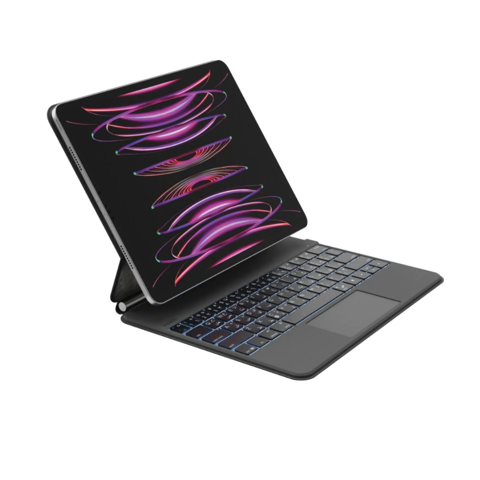 iPad not included, illustration purposes only.