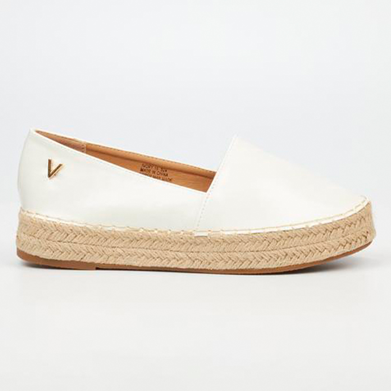 Ladies Ivory Espadrille Sandals