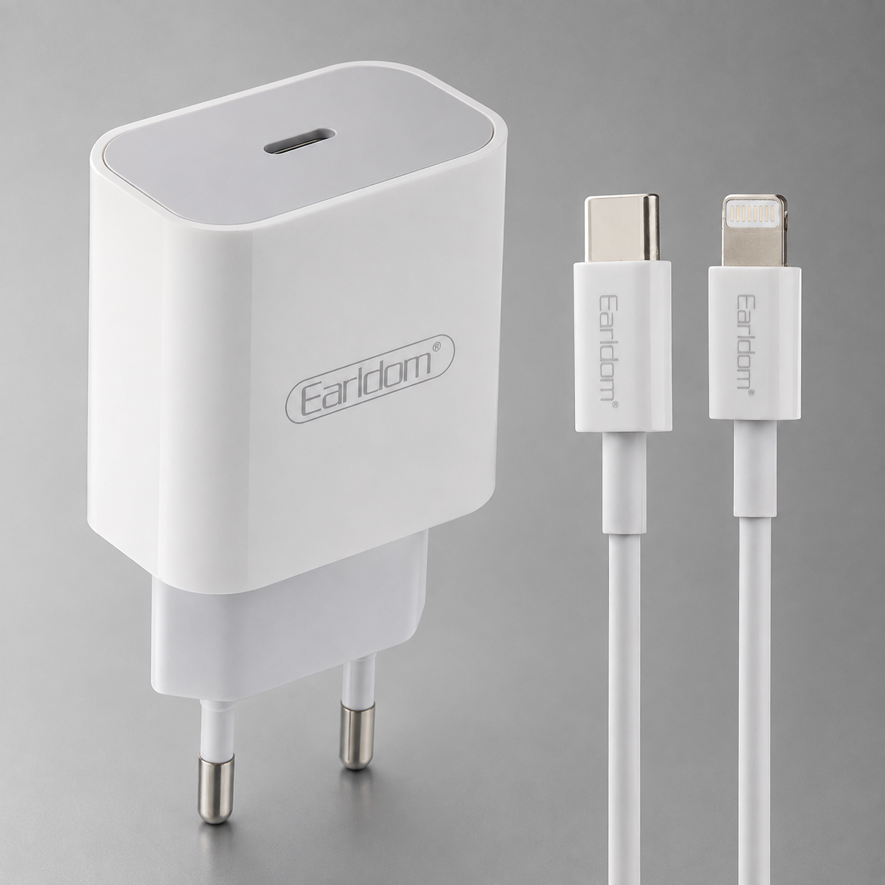 20W PD Blocks & 1m Type-C to Lightning Fast Charging Cables