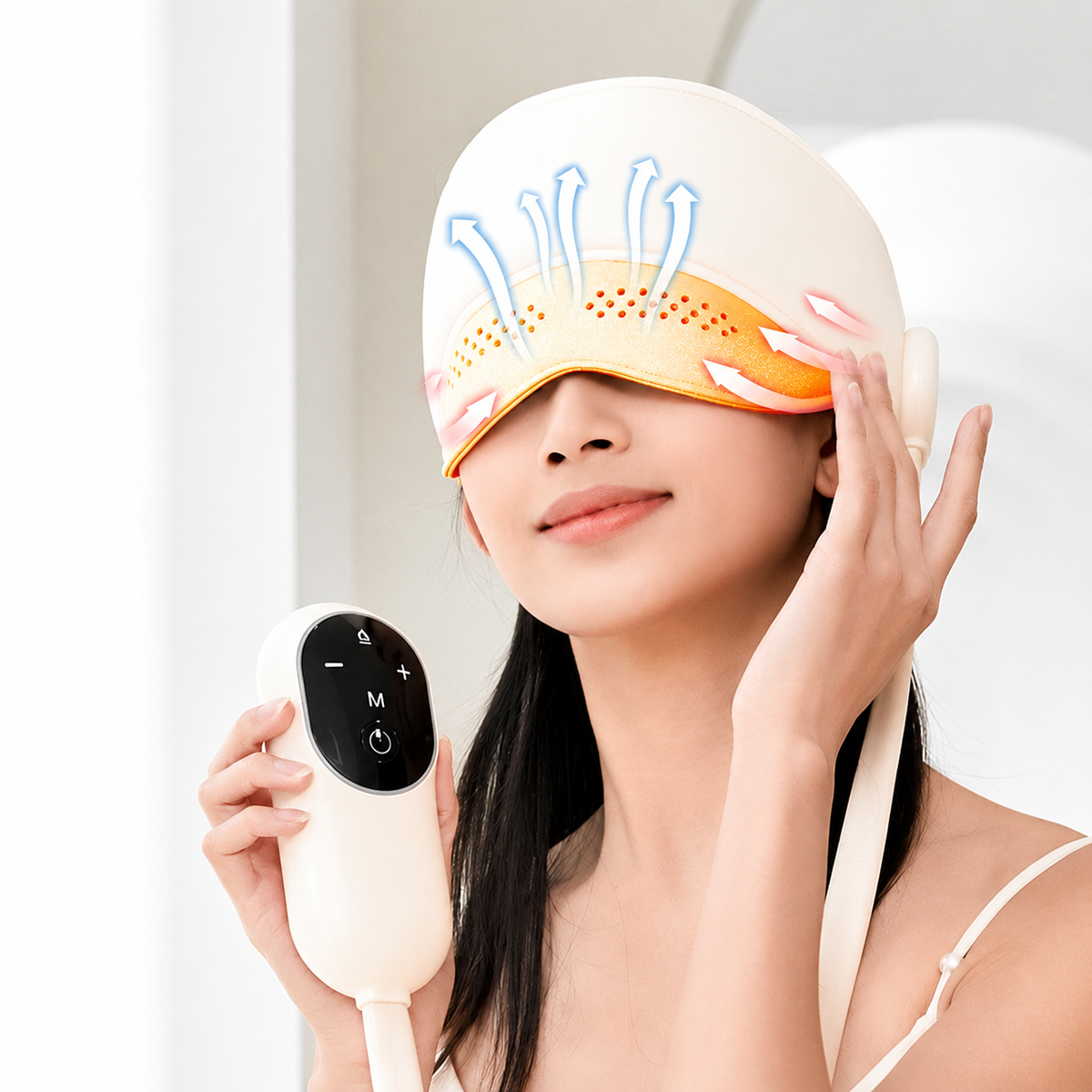 Rechargeable Head and Eye Relaxation Massager