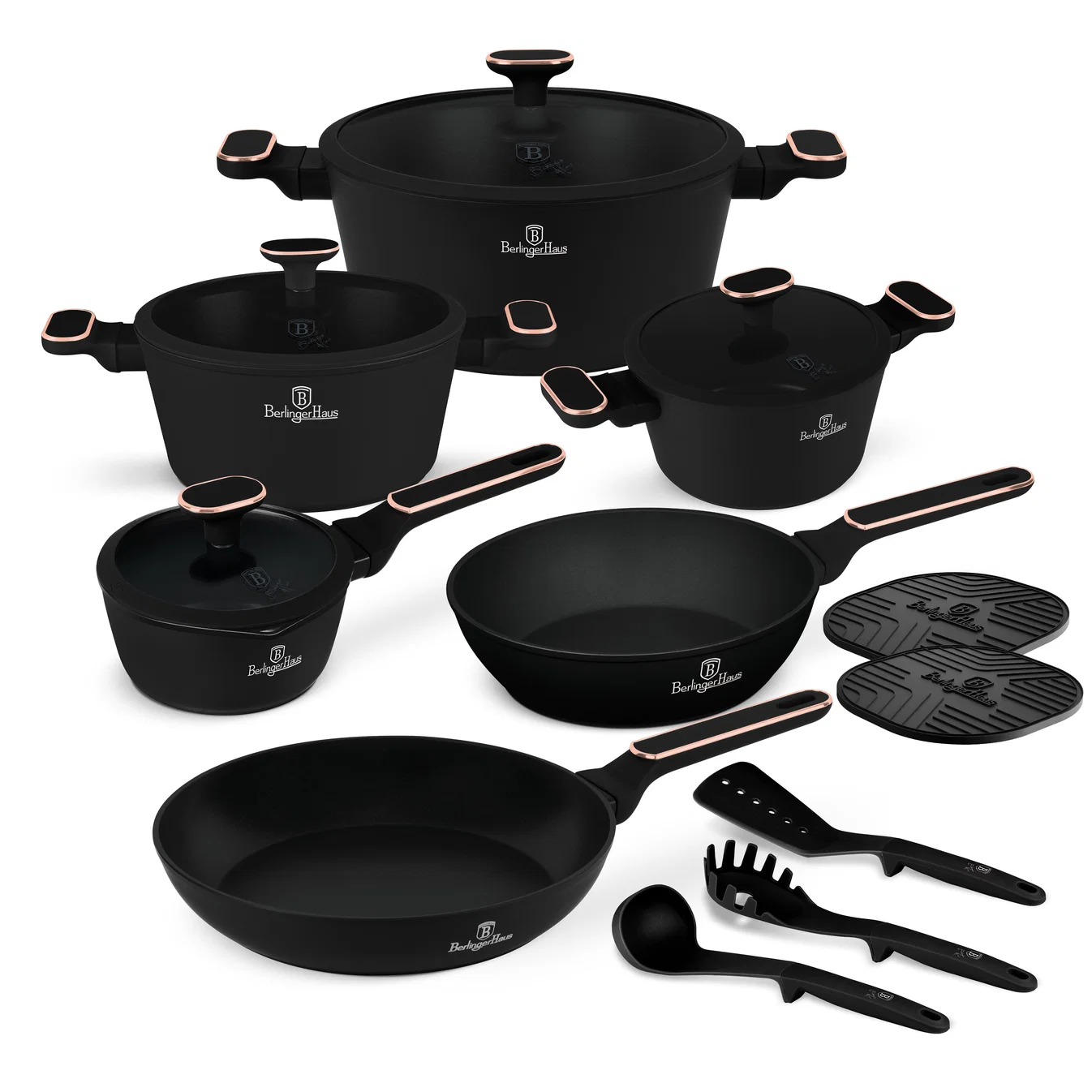 15-Piece Non-Stick Cookware Set