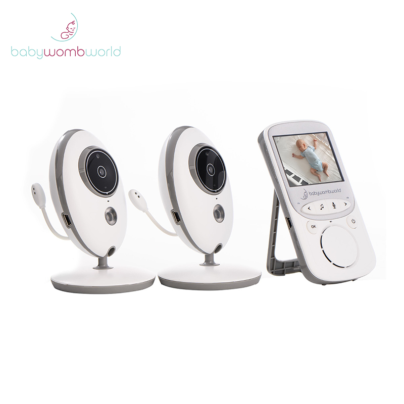 Baby Monitor with 2 Cameras With Audio & Night Vision (Model: BWW605)