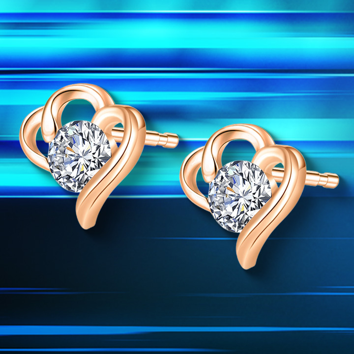 Olivia Earring with Swarovski Cubic Zirconia