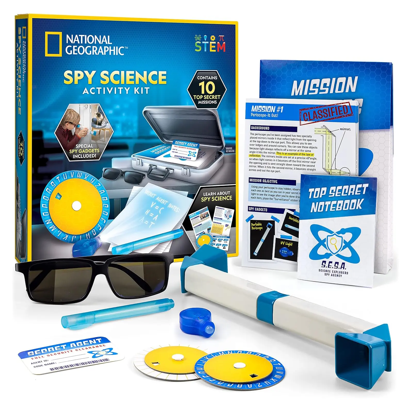 Spy Science Activity Kit