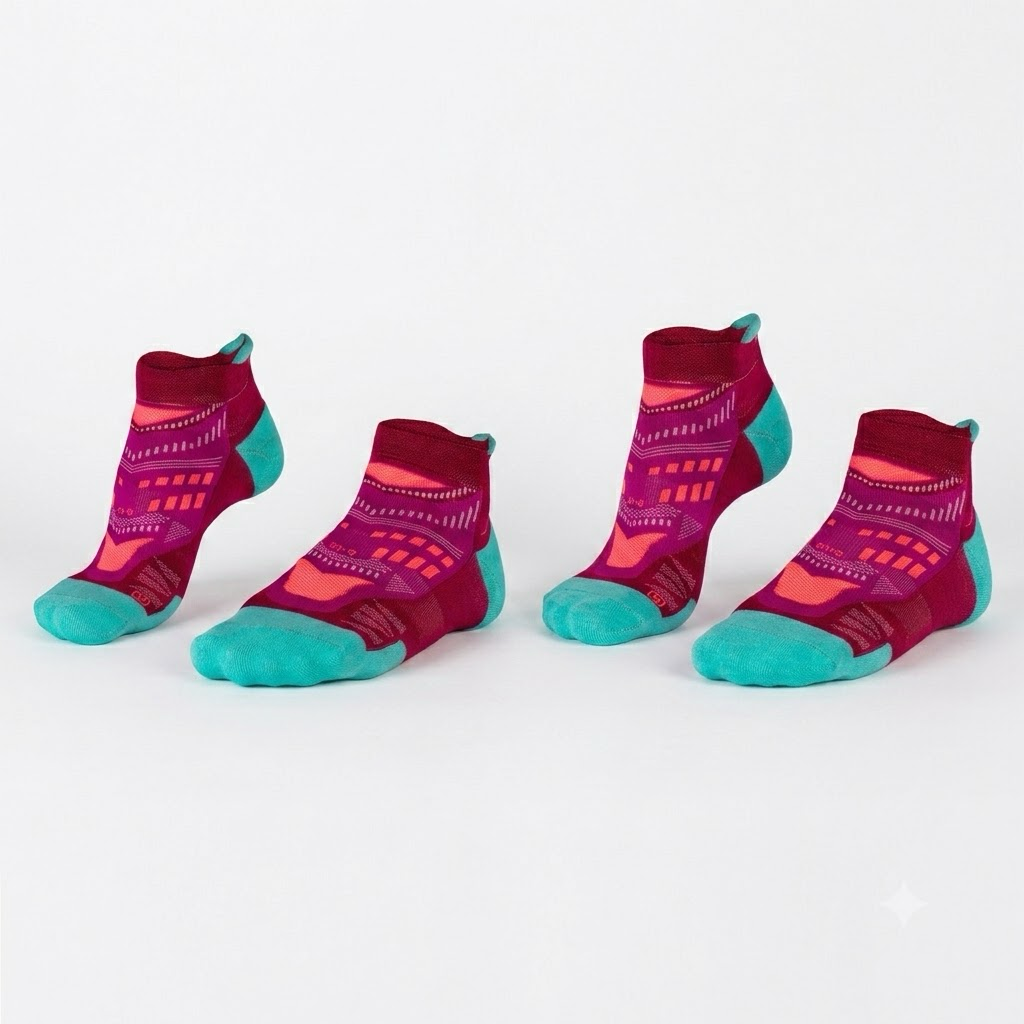 2x Pairs of Unisex Ultra Light Socks