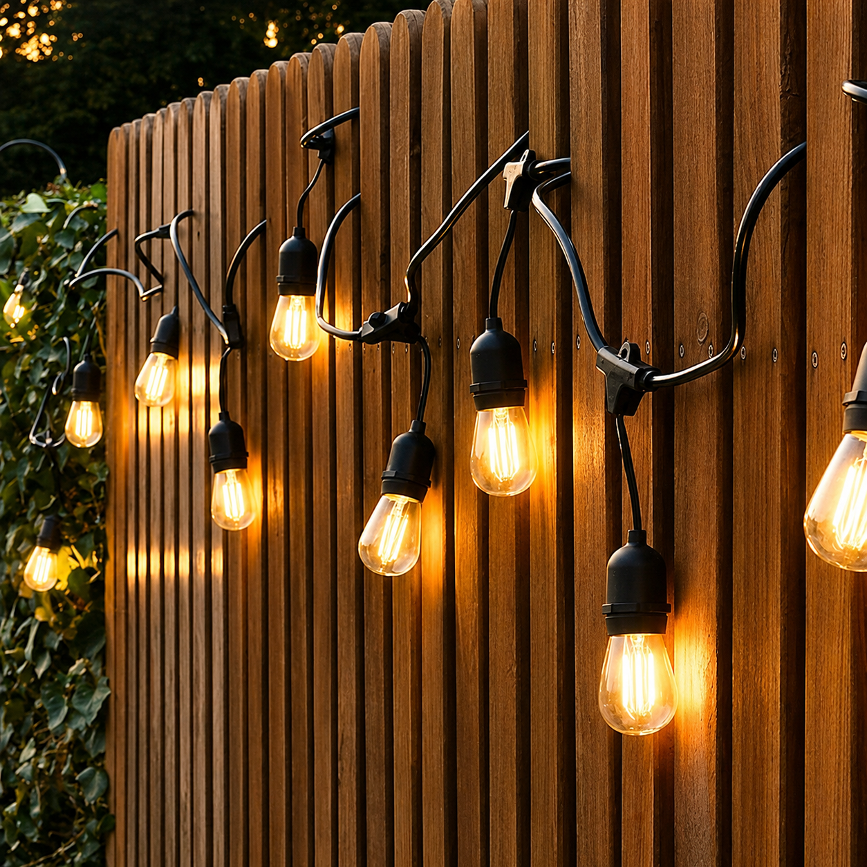 10m 10 Bulbs LED Outdoor String Light