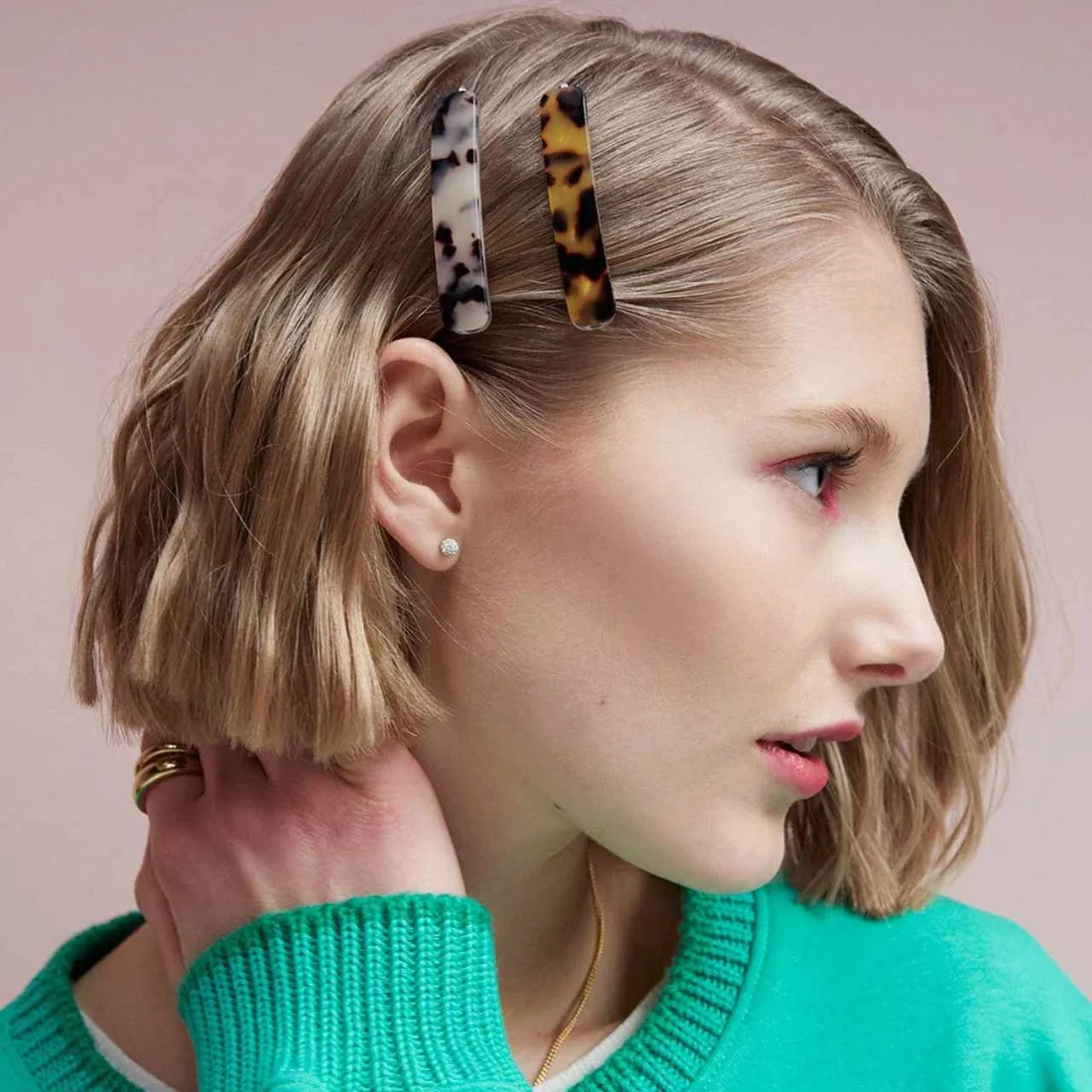 2-Piece Style Icon Hair Barrettes