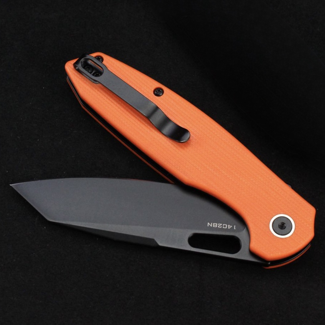 Button Lock Folding Knife