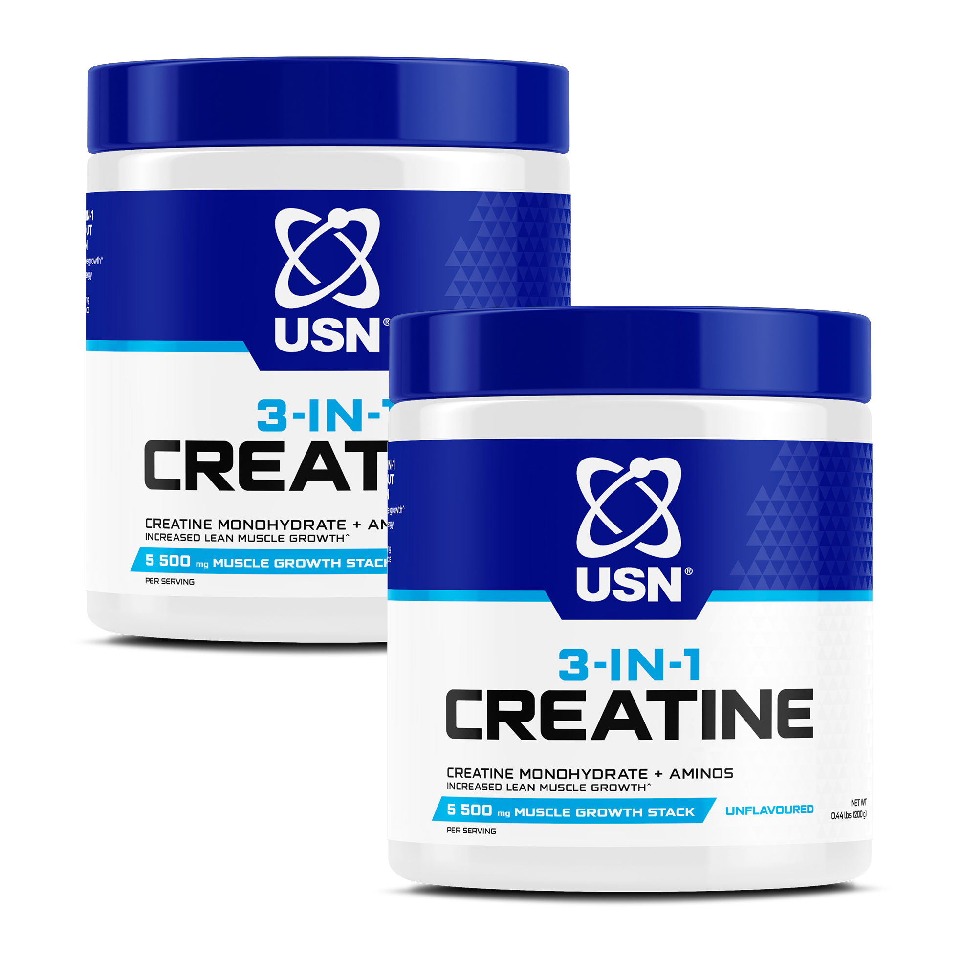 2x 200g 3-in-1 Creatines